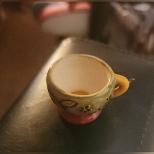 Ceramic Tea Cup Pendant/Charm